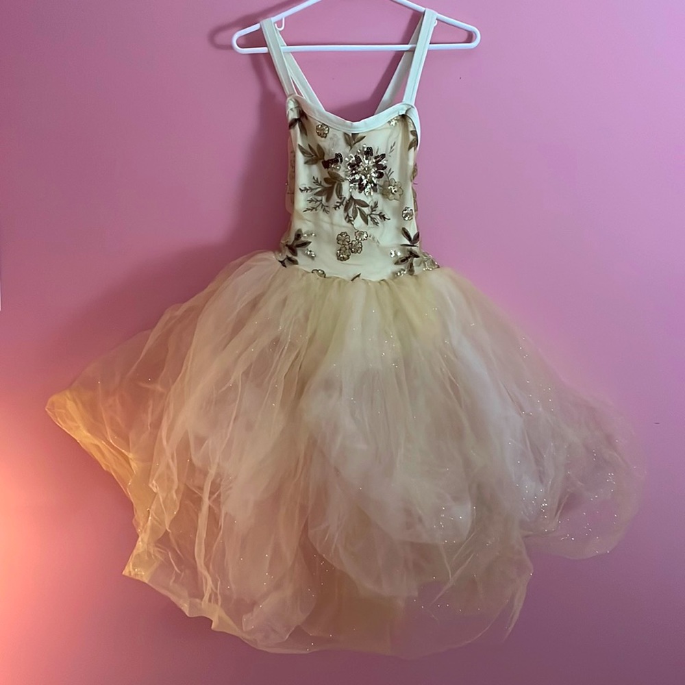 Weissman gold dance (dress) costume